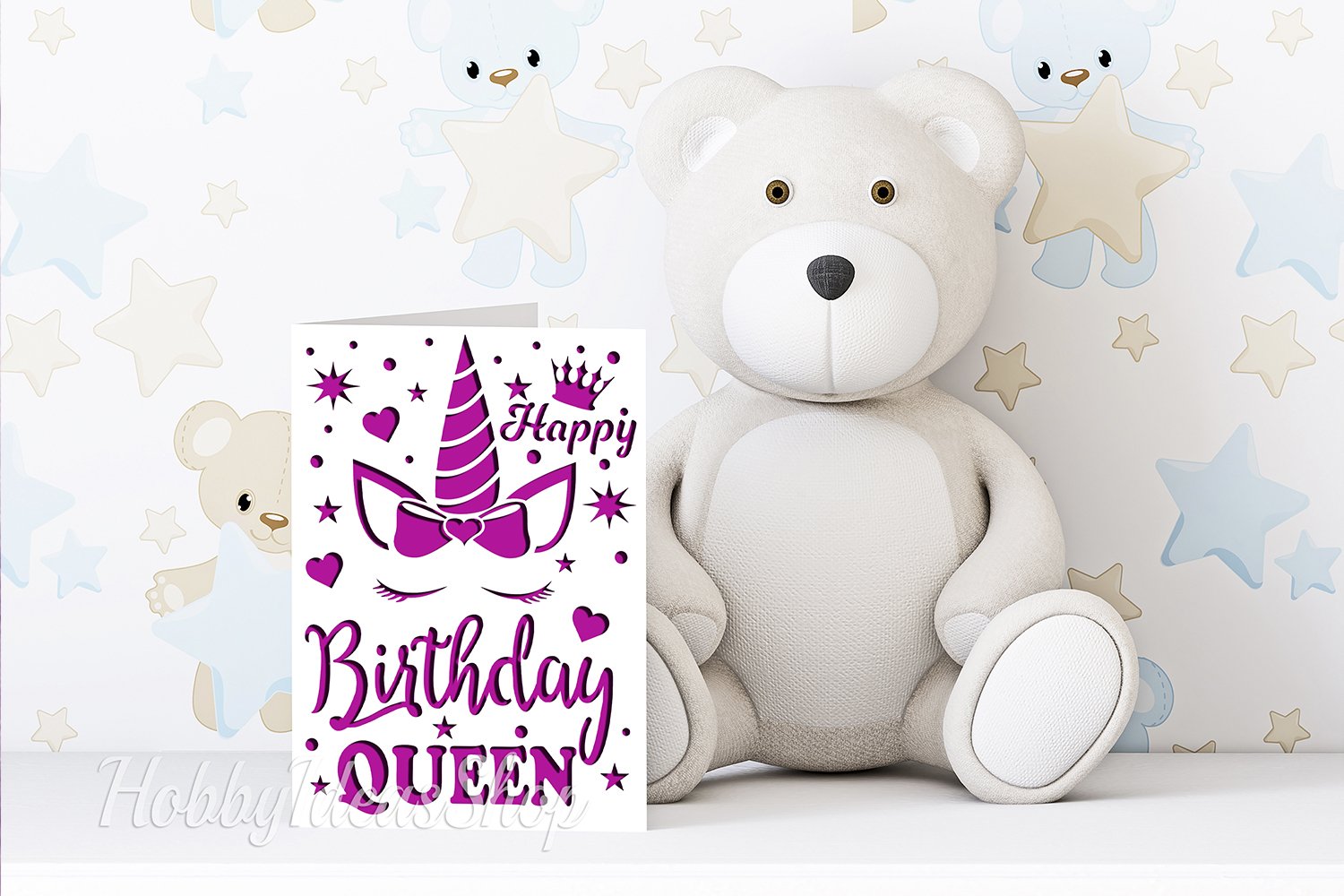 Happy Birthday Card Bundle, 8 Birthday Cards SVG for Cricut view 2