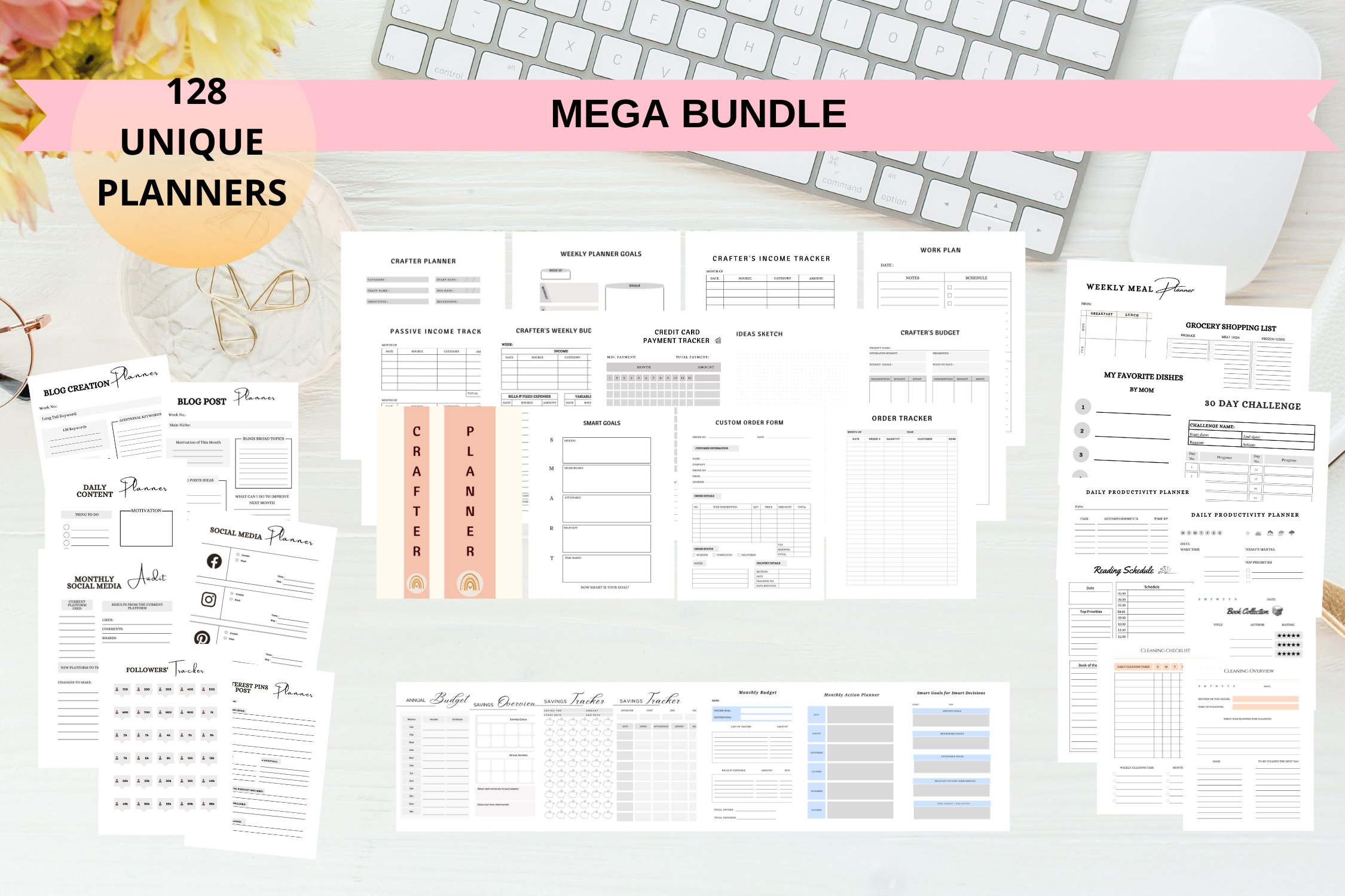 NEW Crafters Project including Life Printable Planner view 3