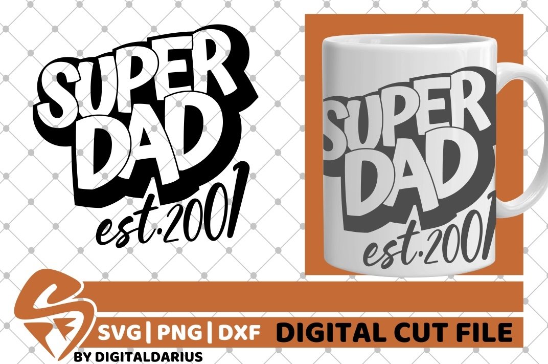 41x Super Dad Designs Bundle svg, Daddy, Fathers Dad svg view 3