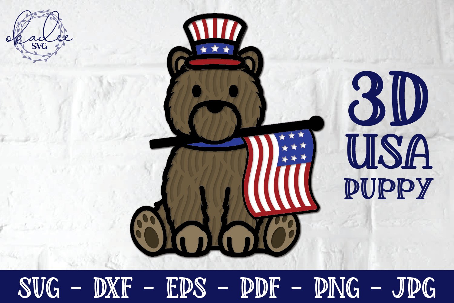 The Massive Puppy Bundle, 3D Puppies, Christmas, Valentines view 3