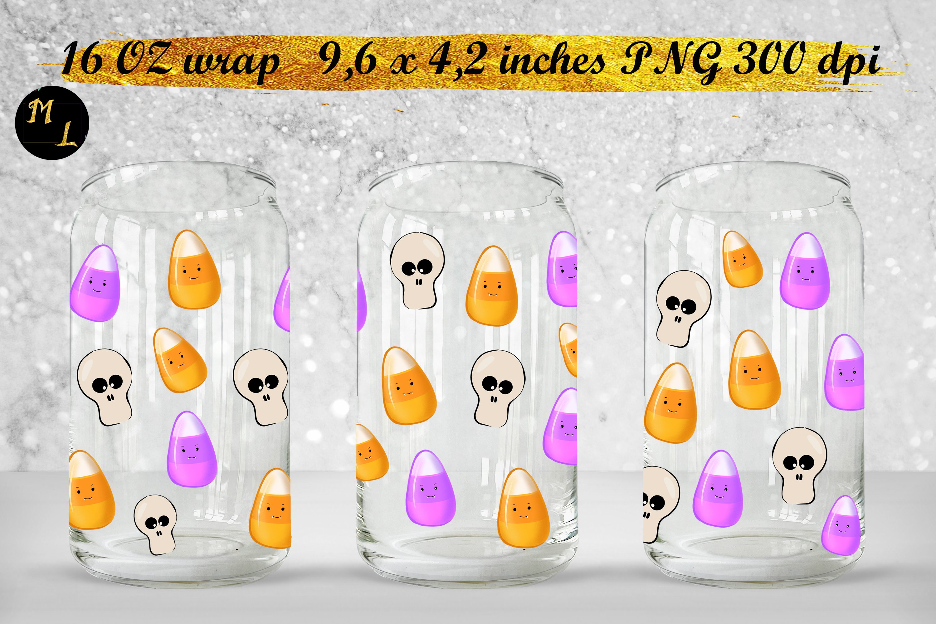 Can Glass Bundle ,Beer Can Glass Sublimation, 16 oz png view 3