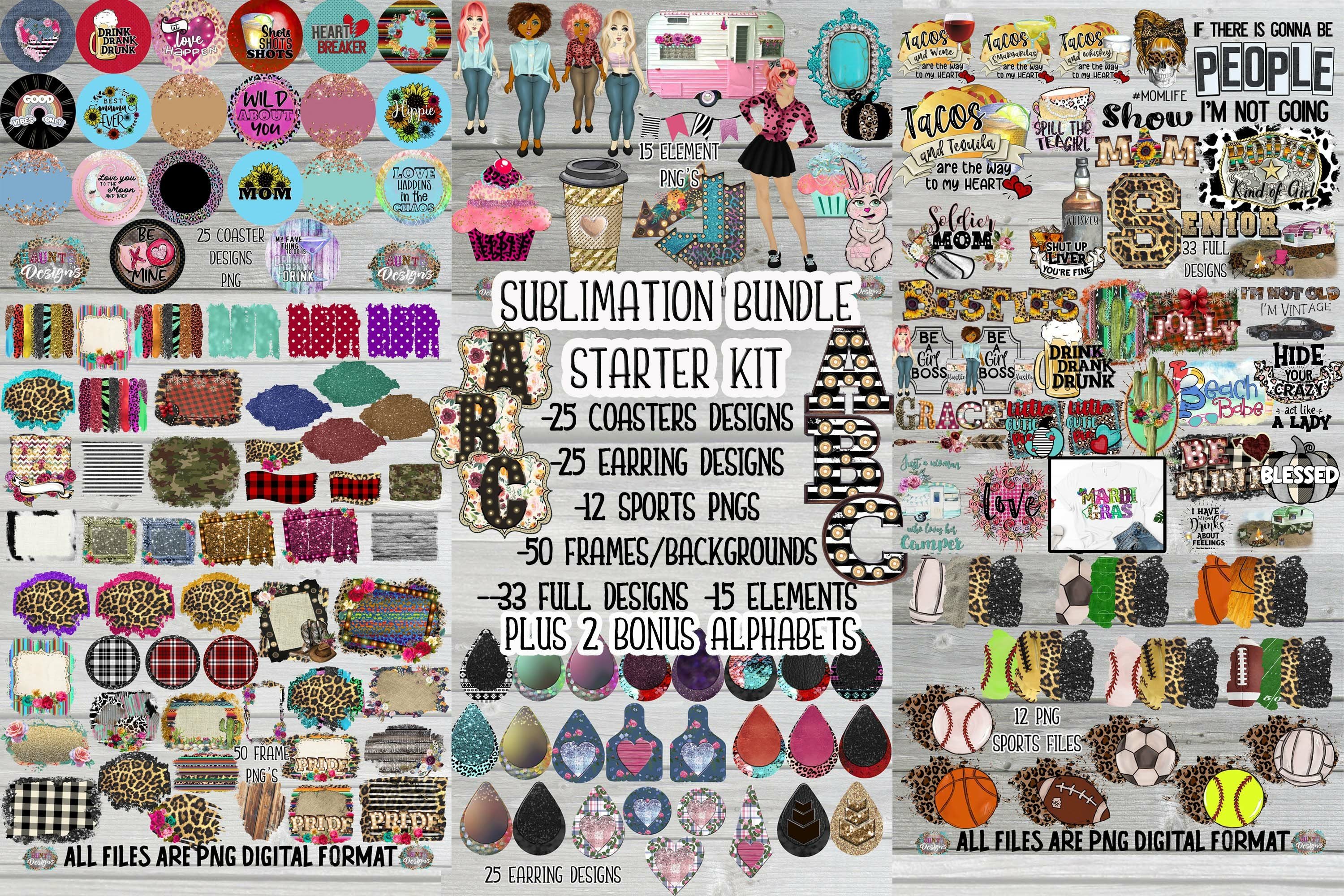 Huge Sublimation Starter Kit Bundle