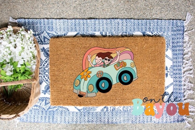 Hippie car sublimation bundle view 3