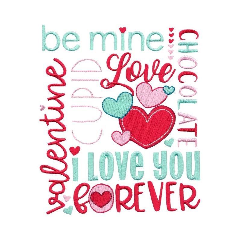 Subway Art - 13 Machine Embroidery Designs view 3