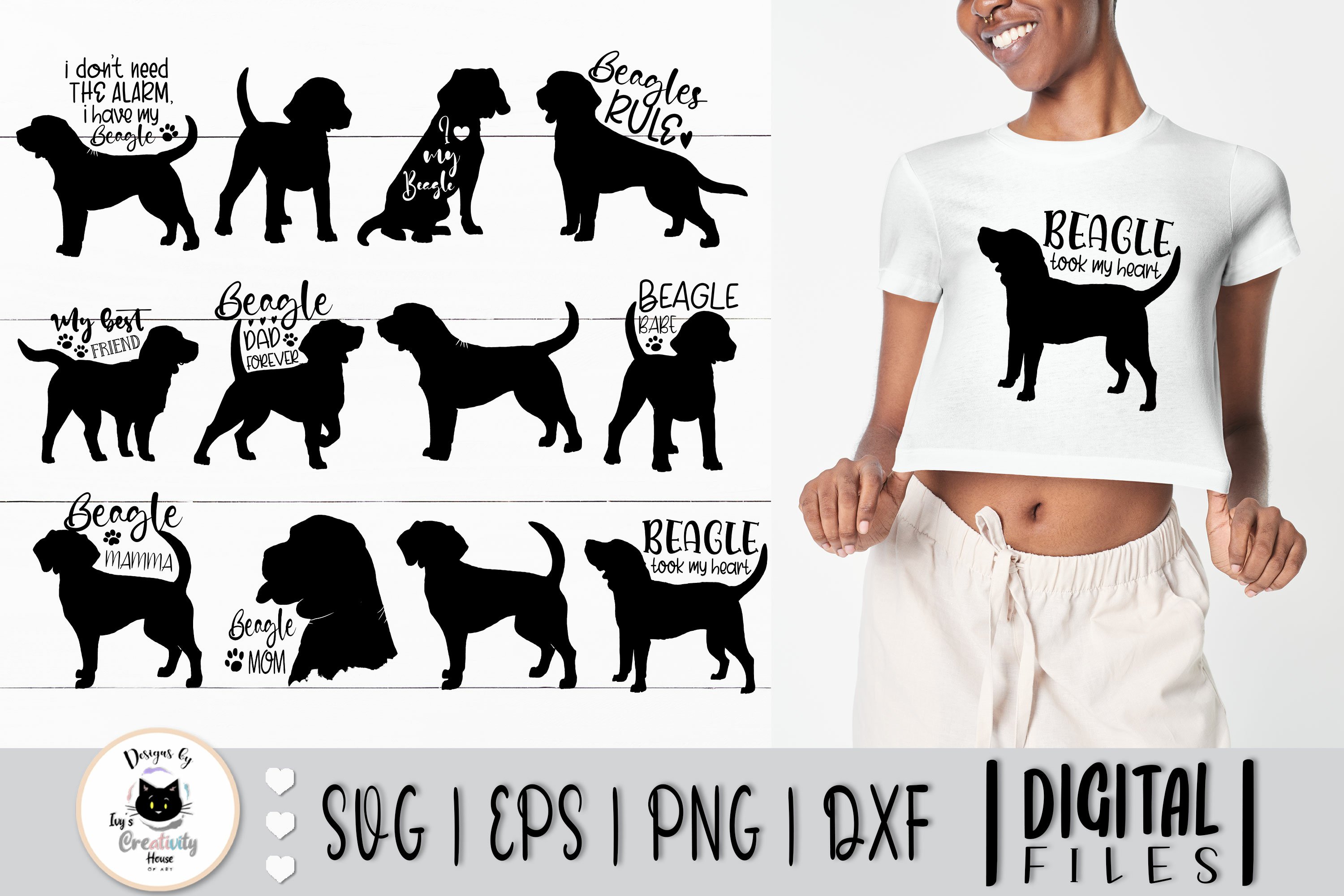 Dog SVG Mega Bundle | Dog Silhouette Mega Bundle view 2