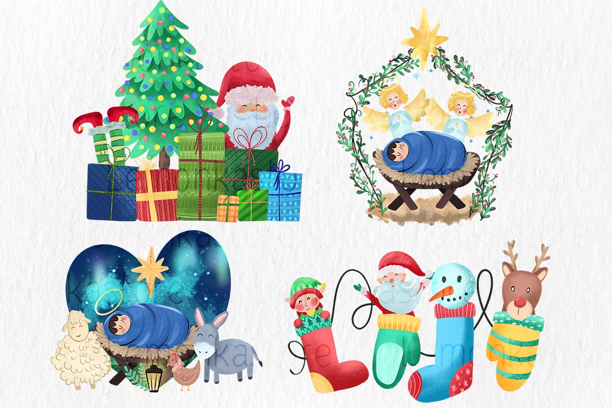 Christmas Sublimation Bundle | 30 PNG Designs view 3