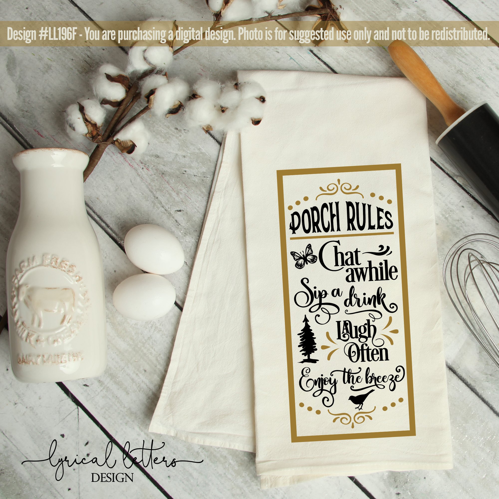 Farmhouse Bundle of 69 SVG Cut Files view 2