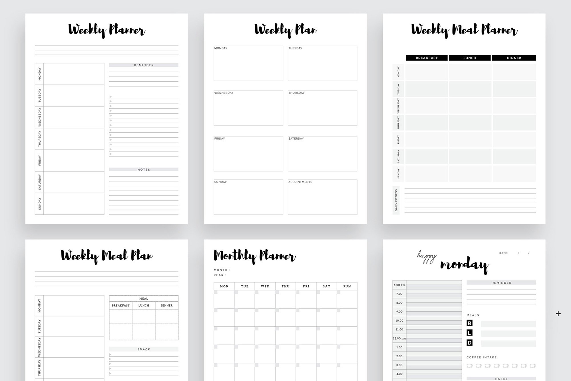 The Ultimate Planner Bundle Pack Vol.03 view 3