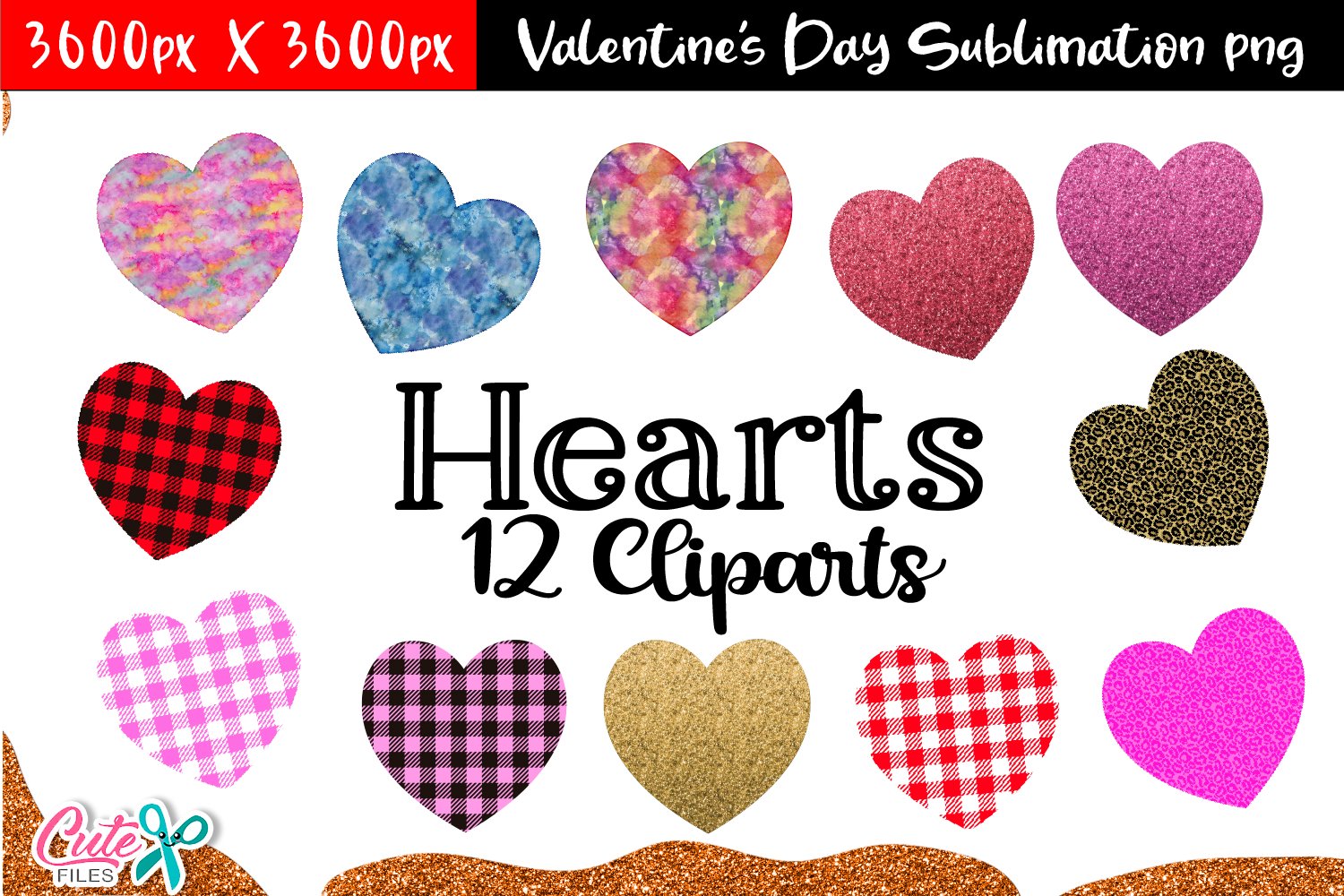 Valentines Day sublimation huge bundle view 2