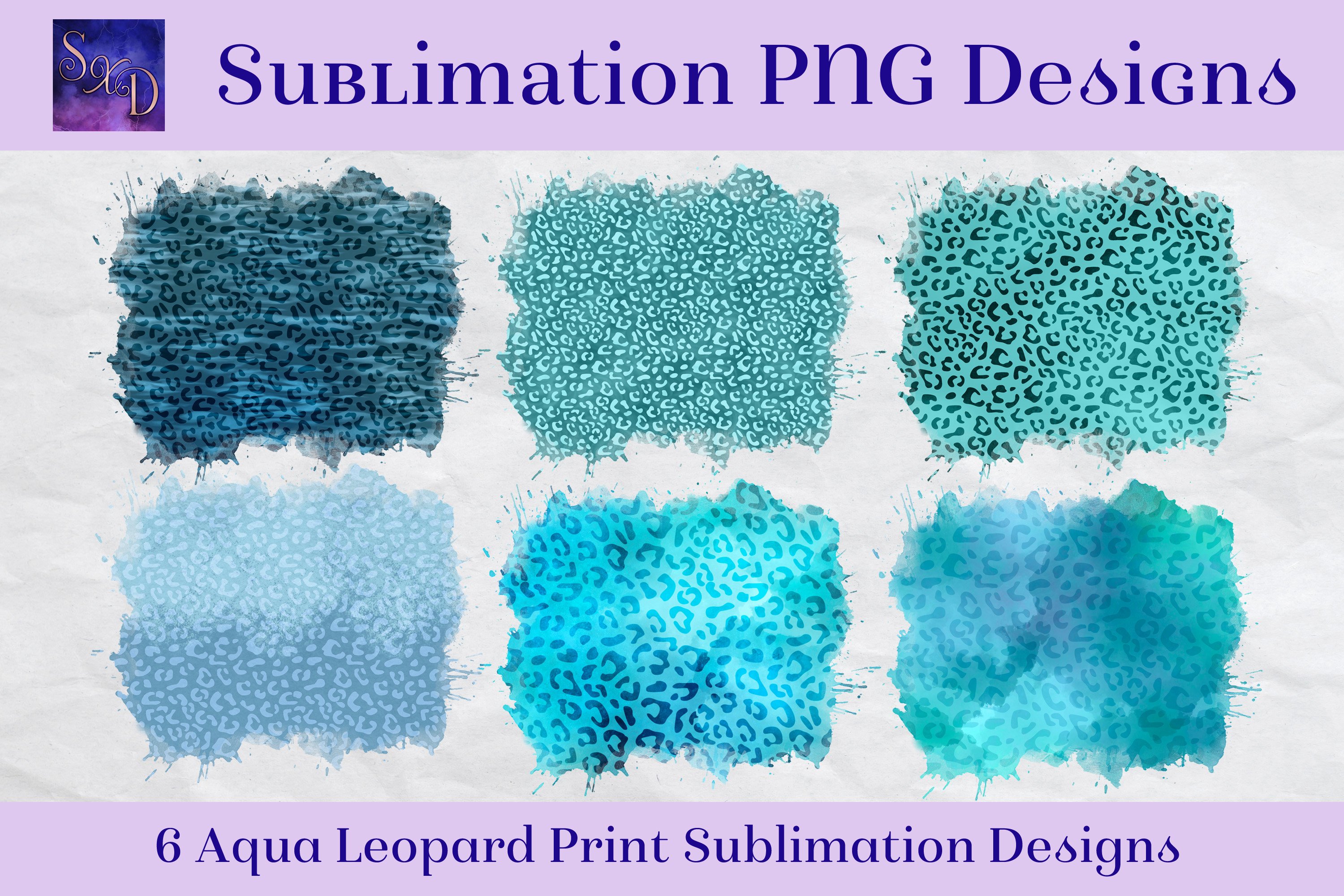 Sublimation Bundle - 60 Background Element Designs view 2