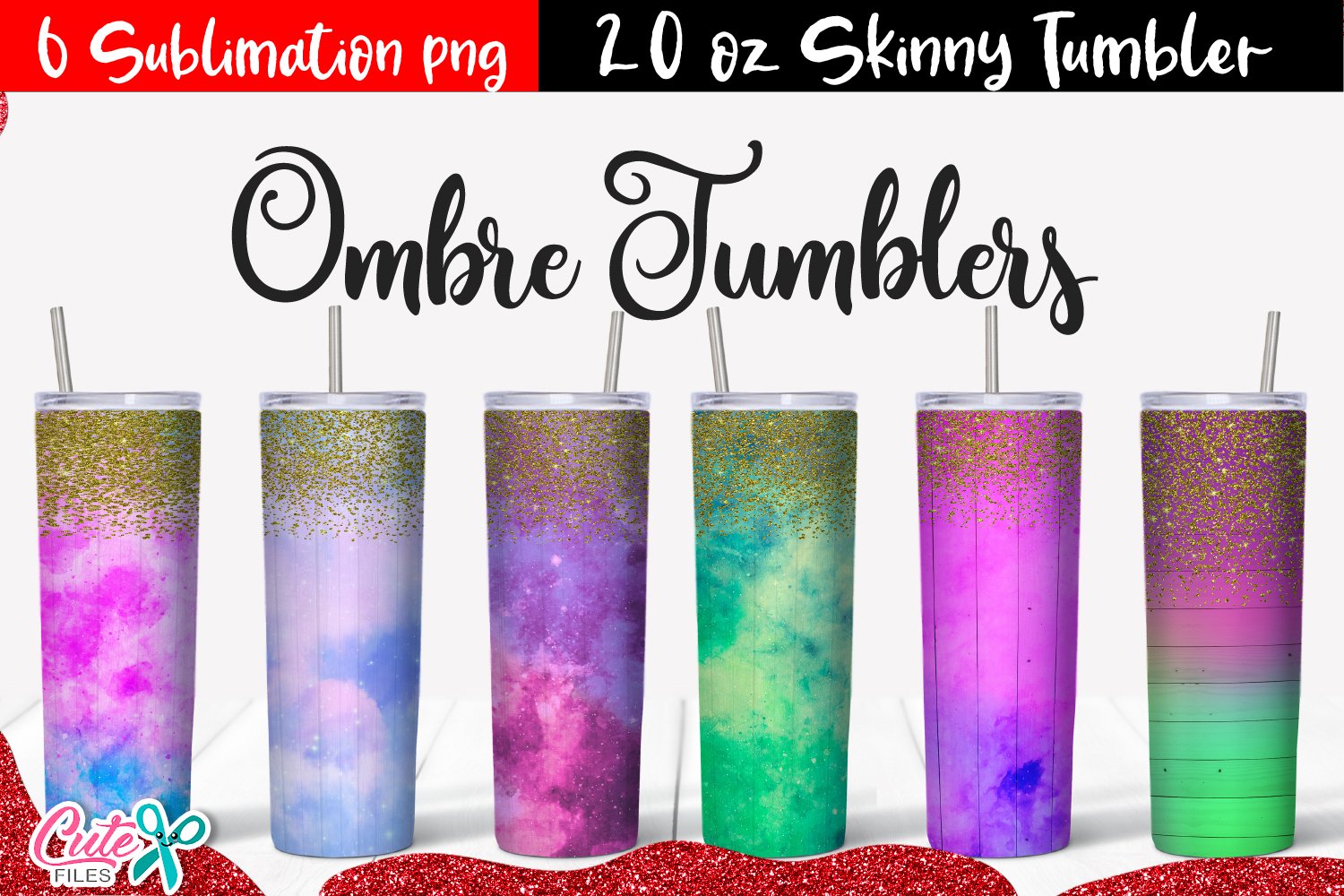 20 Oz. Skinny Tumbler Sublimation Huge Bundle Vol 1 view 3
