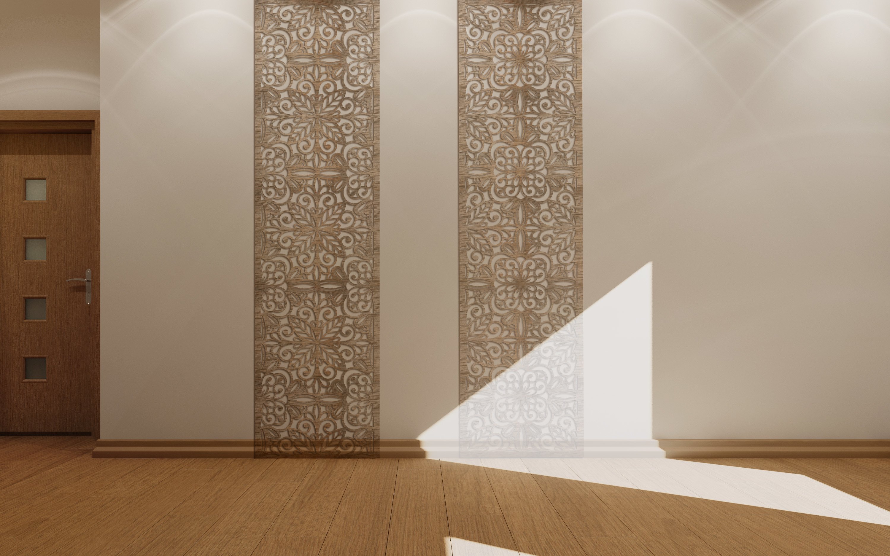 SVG 7 files of flower decorative wall panel for home decor. view 3