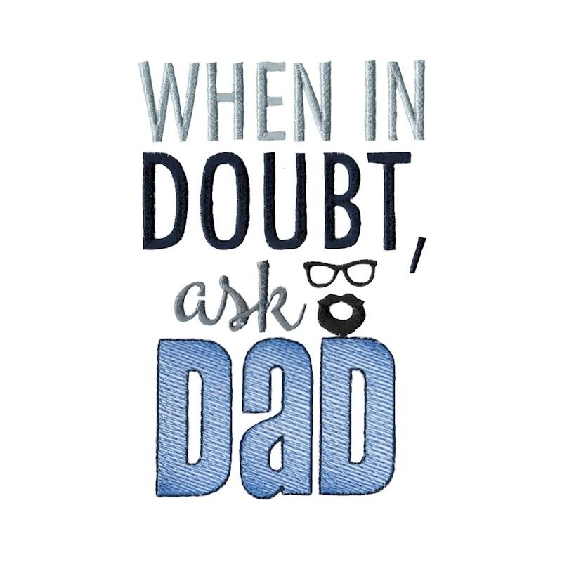 Fathers Sayings - 18 Machine Embroidery Designs view 3