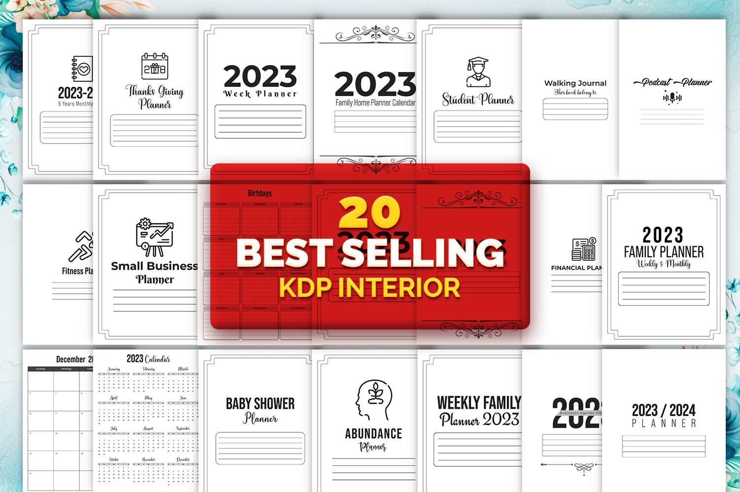 2023 Editable Planner Bundle