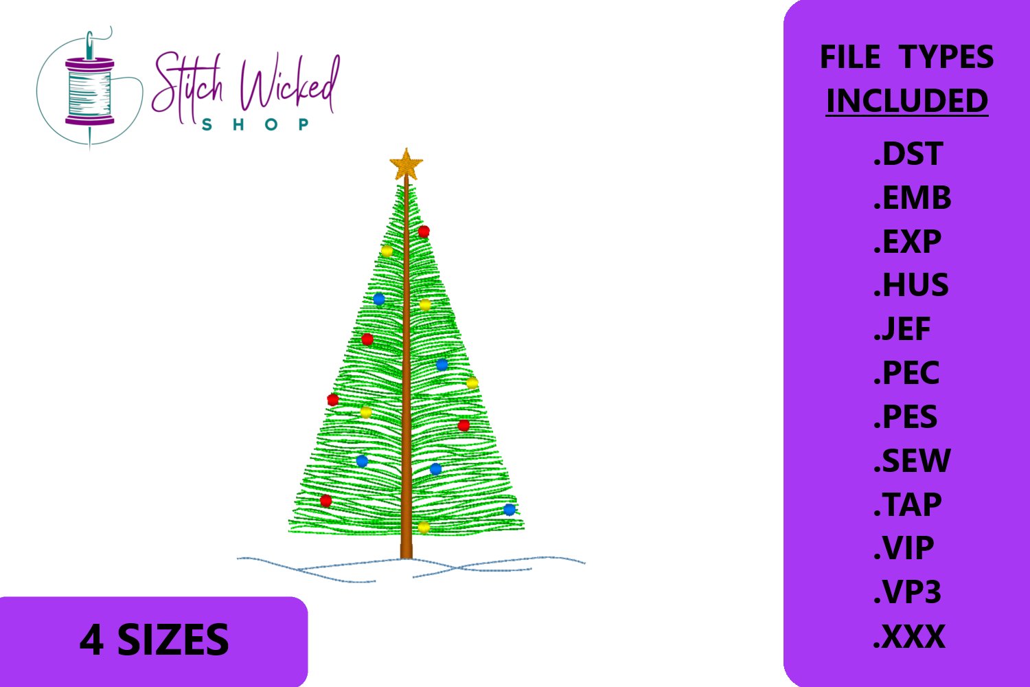Christmas Embroidery Design Bundle view 3