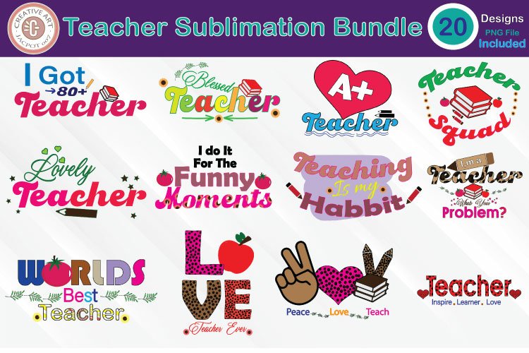 647 Mixed Essential Sublimation Bundle view 3