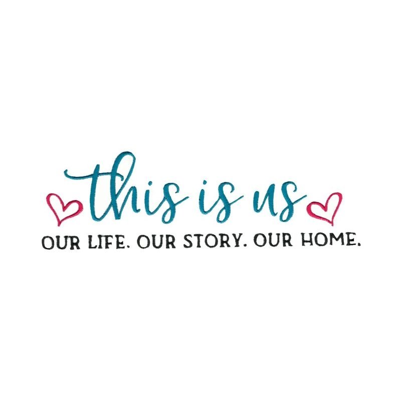 Home Sayings Embroidery Designs view 3