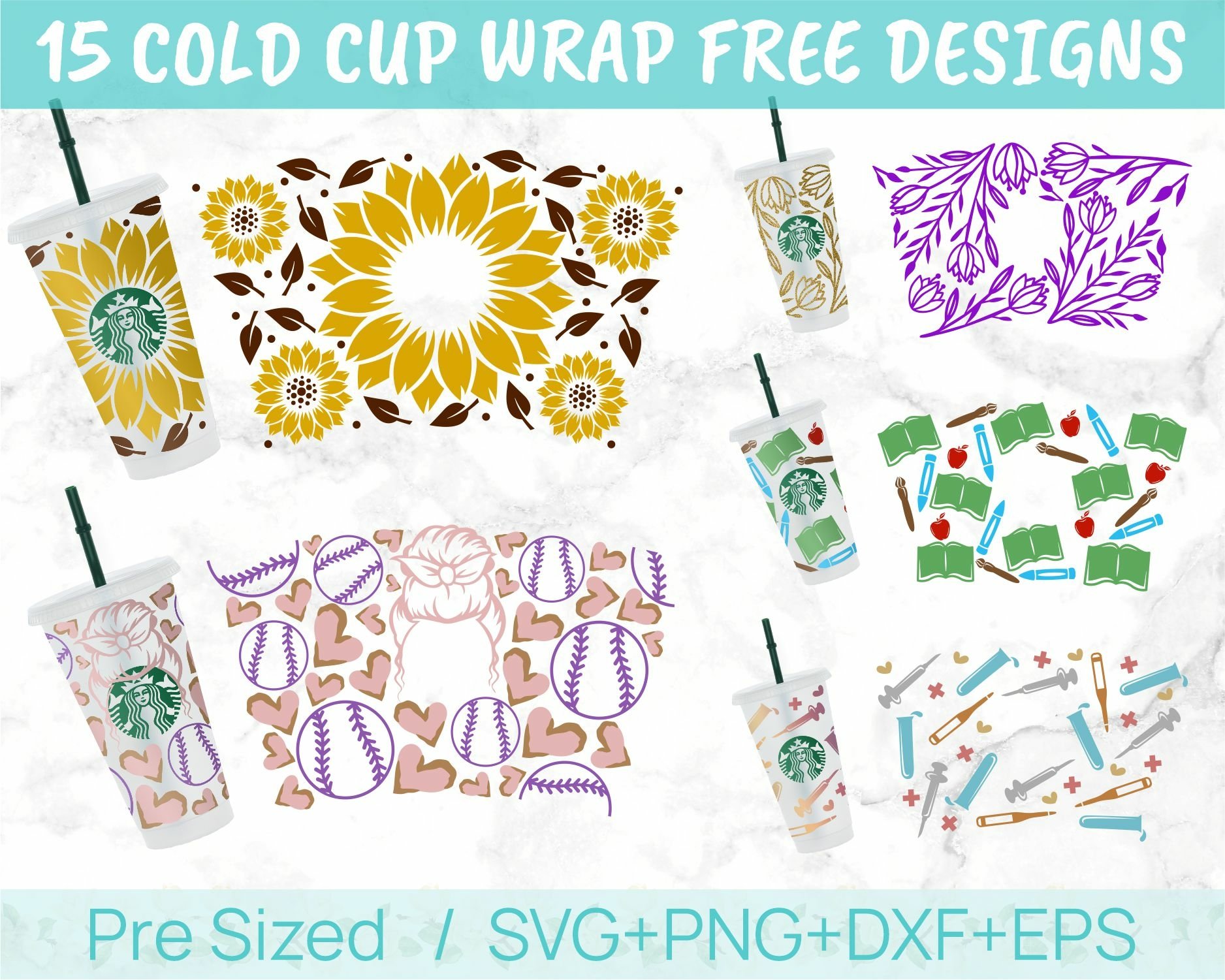 24oz Evil Eyes Starbucks Cold Cup Svg Bundle, Turkish Eye view 3