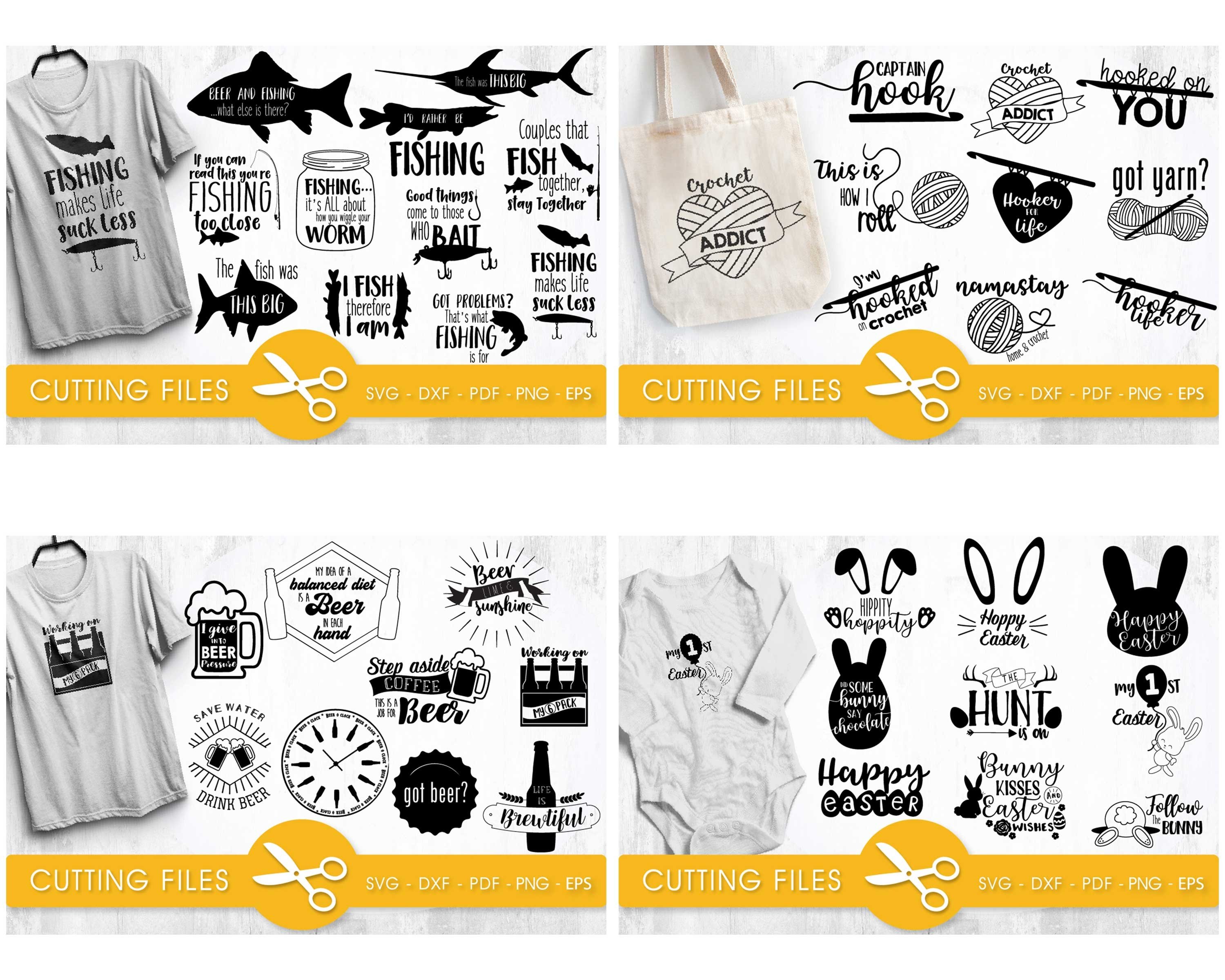 Svg Bundle Illustrations - Sublimation Clipart designs view 3