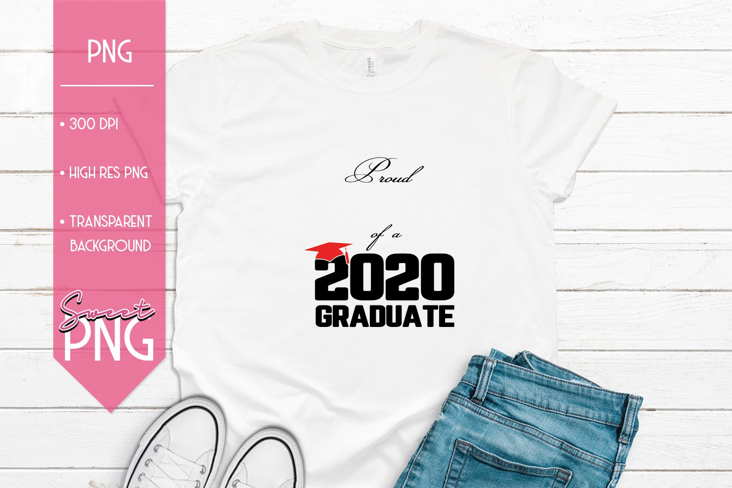 Proud of a 2020 Graduate Bundle 28 PNGs view 3