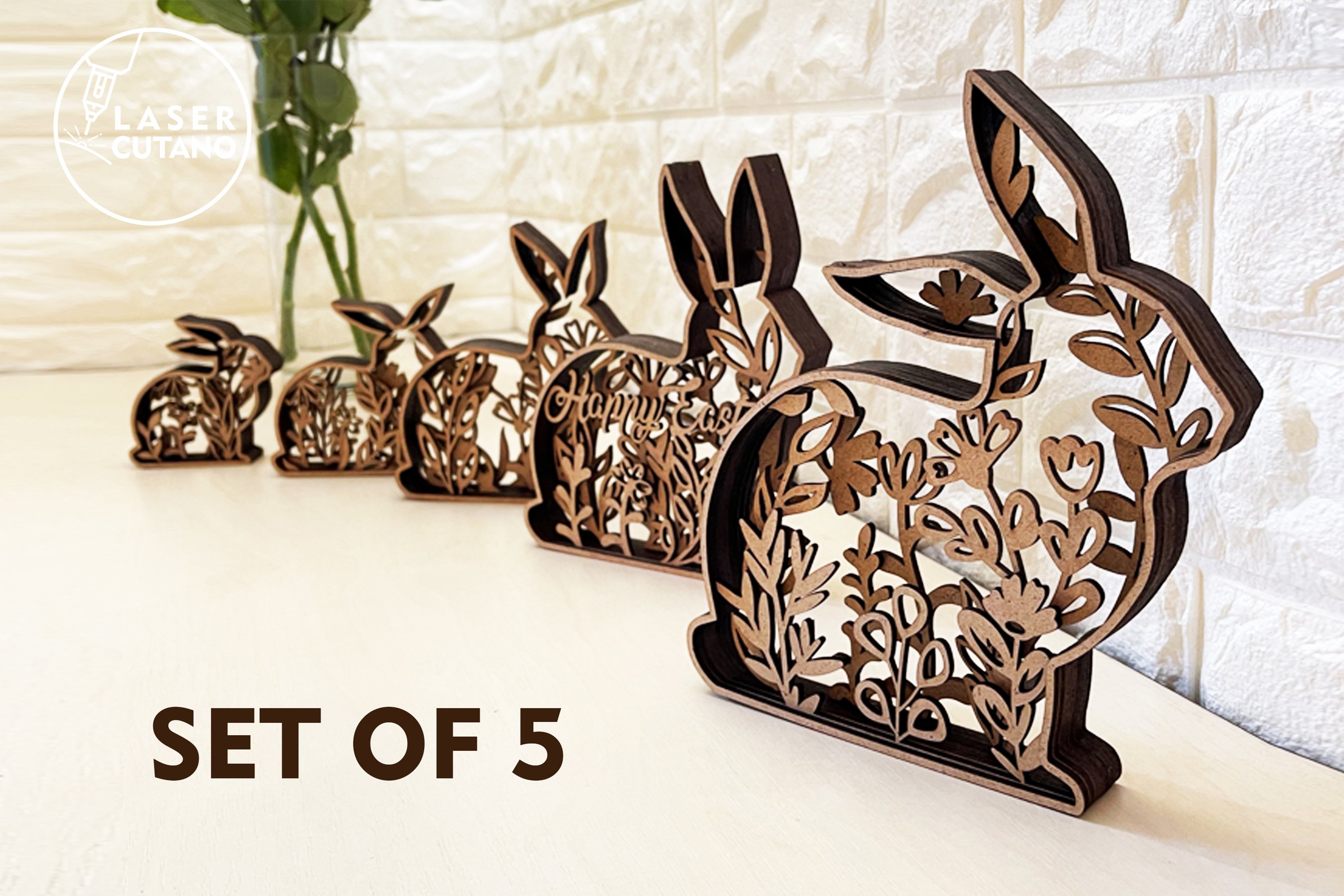 Easter MEGA PACK Laser Cut Designs view 3