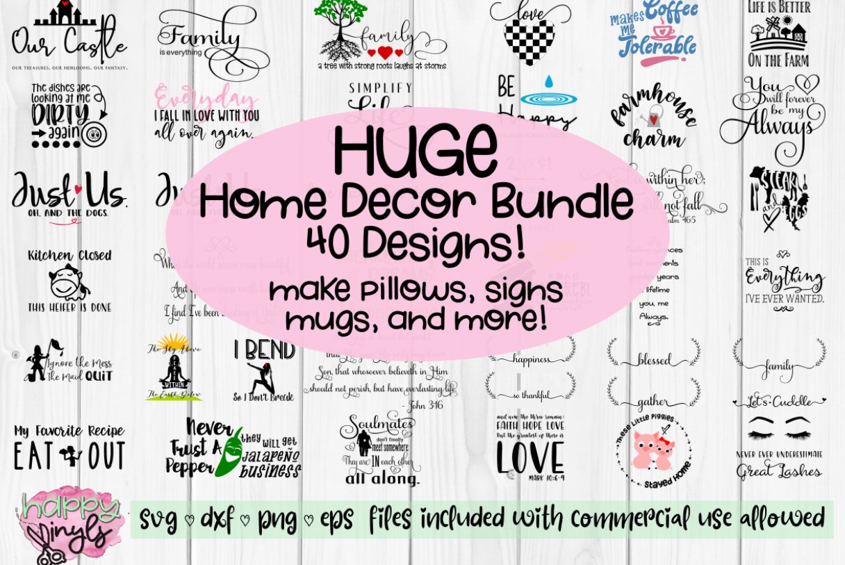 XTREME BUNDLE with over 380 Designs!- An SVG Bundle view 3