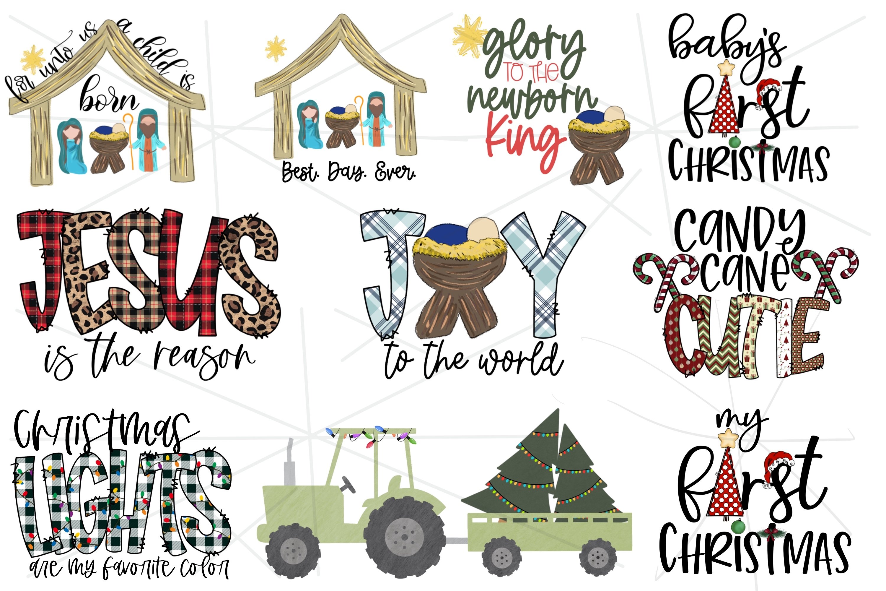 Christmas Sublimation Bundle view 2